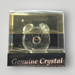 Crystal Figurine Pig Classic Collectable My Treasures Animals 1990's
